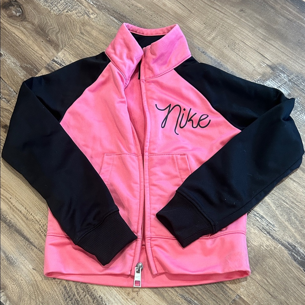 Nike Kids Jacket in Pink and Black